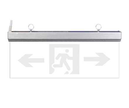 嵌顶式双向集中电源应急标志灯具